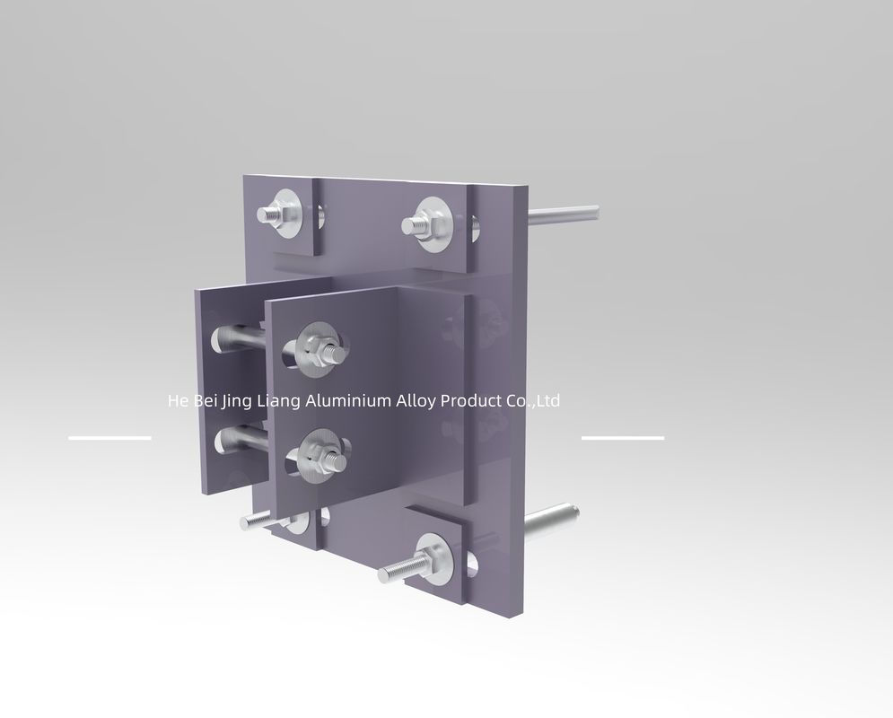 نظام دعم OEM للستائر الحائط المغطى الحائط مثبت لون طبيعي 4mm