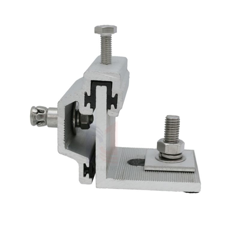 مشابك الألومنيوم عالية الصلبة لنظام دعم واجهة الحجر للمباني التجارية والصناعية