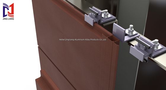 نظام دعم الواجهة المهبلية من التراكوتا للوحة 20 ملم ذات المتانة العالية